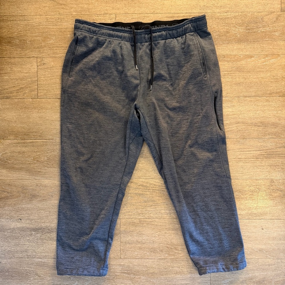 And1 Men's Dark Heather Gray Jogger Sweatpants 2XL